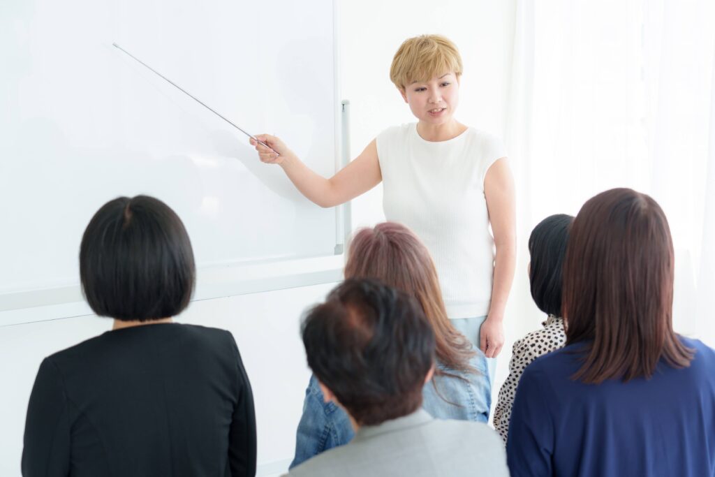 練習プランの立て方講座の様子